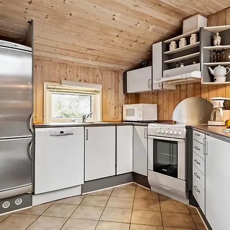 Сasa de vacaciones Preciosa Casa En Con Sauna Oksbøl